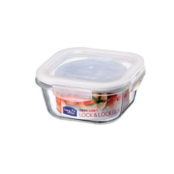Heat resistant glass container 500 ml